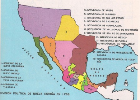 División Jurisdiccional de las audiencias